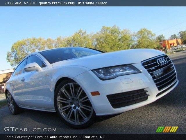 2012 Audi A7 3.0T quattro Premium Plus in Ibis White