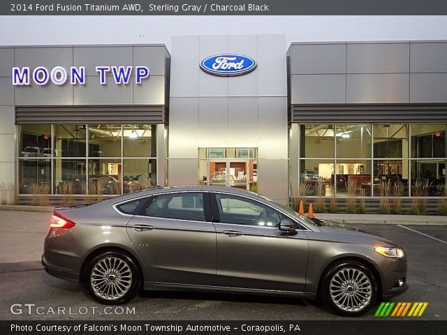 2014 Ford Fusion Titanium AWD in Sterling Gray