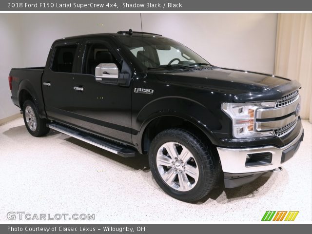 2018 Ford F150 Lariat SuperCrew 4x4 in Shadow Black