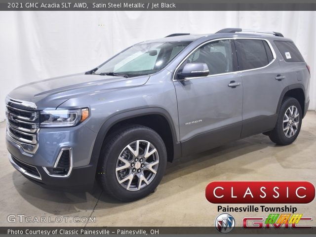 2021 GMC Acadia SLT AWD in Satin Steel Metallic