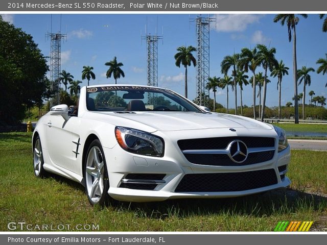 2014 Mercedes-Benz SL 550 Roadster in Polar White