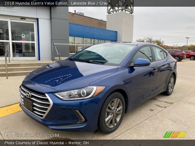 2018 Hyundai Elantra Value Edition in Lakeside Blue