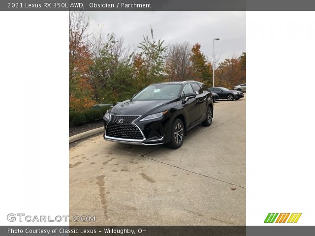 2021 Lexus RX 350L AWD in Obsidian