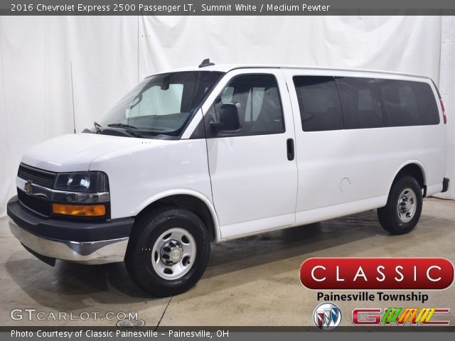 2016 Chevrolet Express 2500 Passenger LT in Summit White