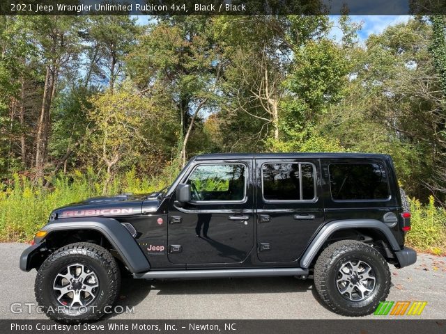 2021 Jeep Wrangler Unlimited Rubicon 4x4 in Black