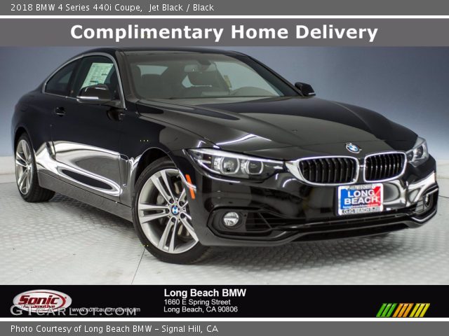 2018 BMW 4 Series 440i Coupe in Jet Black