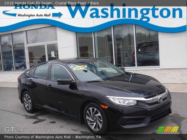 2016 Honda Civic EX Sedan in Crystal Black Pearl
