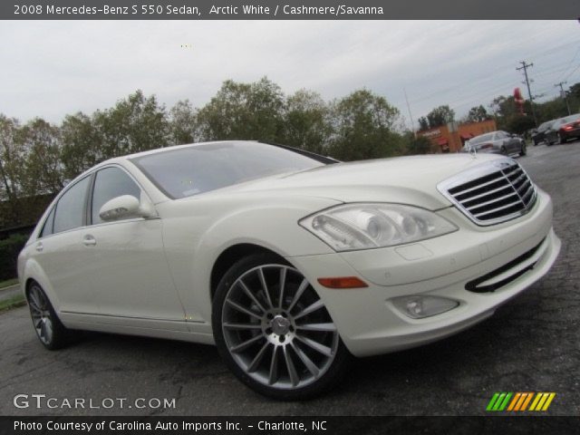 2008 Mercedes-Benz S 550 Sedan in Arctic White