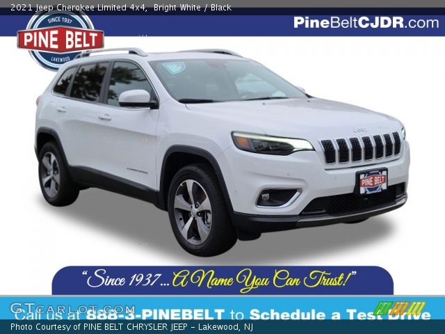 2021 Jeep Cherokee Limited 4x4 in Bright White