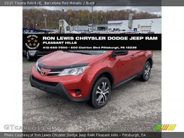 2015 Toyota RAV4 LE in Barcelona Red Metallic