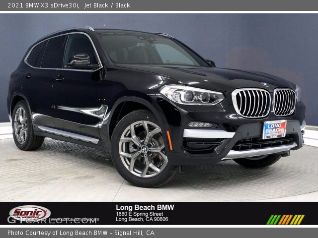 2021 BMW X3 sDrive30i in Jet Black