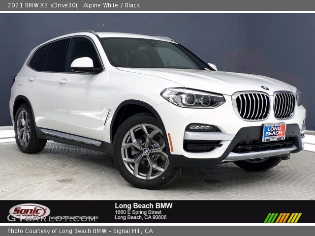 2021 BMW X3 sDrive30i in Alpine White