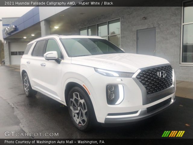2021 Hyundai Palisade Calligraphy AWD in Hyper White