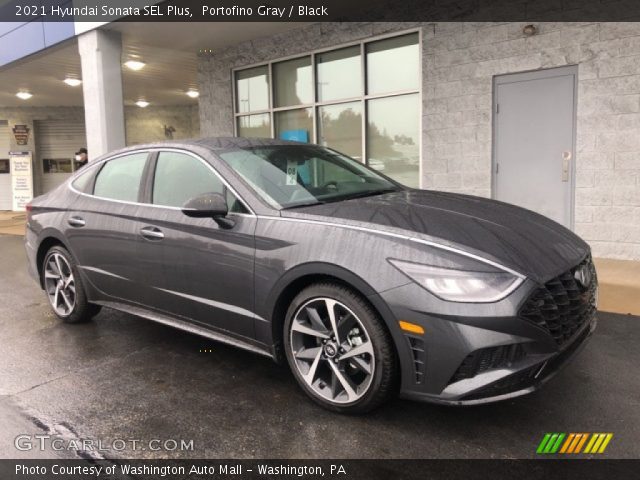 2021 Hyundai Sonata SEL Plus in Portofino Gray