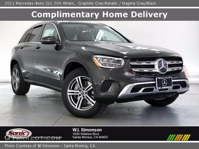 2021 Mercedes-Benz GLC 300 4Matic in Graphite Gray Metallic