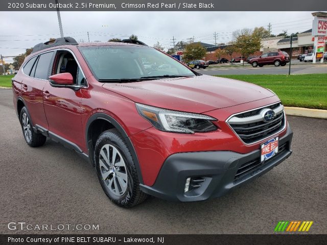 2020 Subaru Outback 2.5i Premium in Crimson Red Pearl