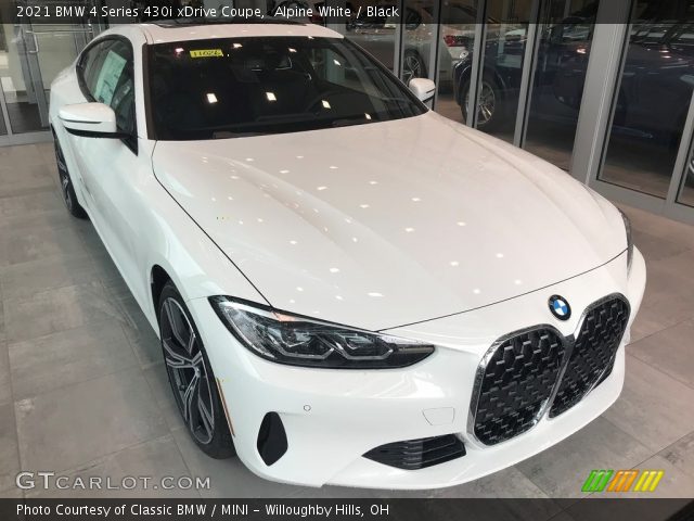 2021 BMW 4 Series 430i xDrive Coupe in Alpine White