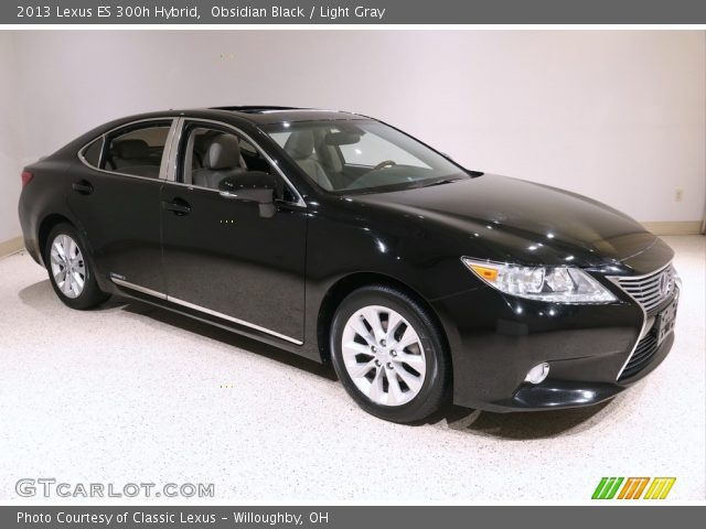 2013 Lexus ES 300h Hybrid in Obsidian Black