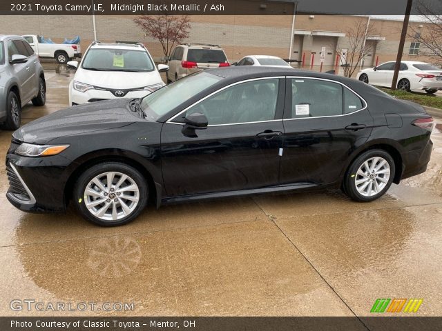 2021 Toyota Camry LE in Midnight Black Metallic