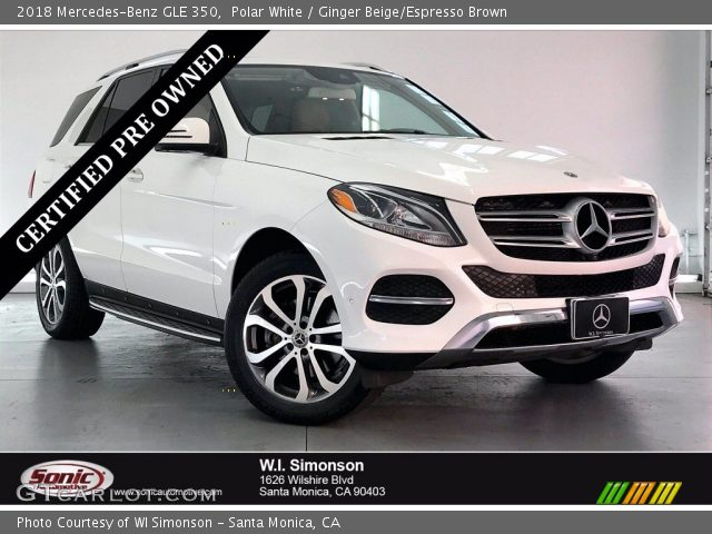 2018 Mercedes-Benz GLE 350 in Polar White