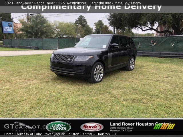 2021 Land Rover Range Rover P525 Westminster in Santorini Black Metallic
