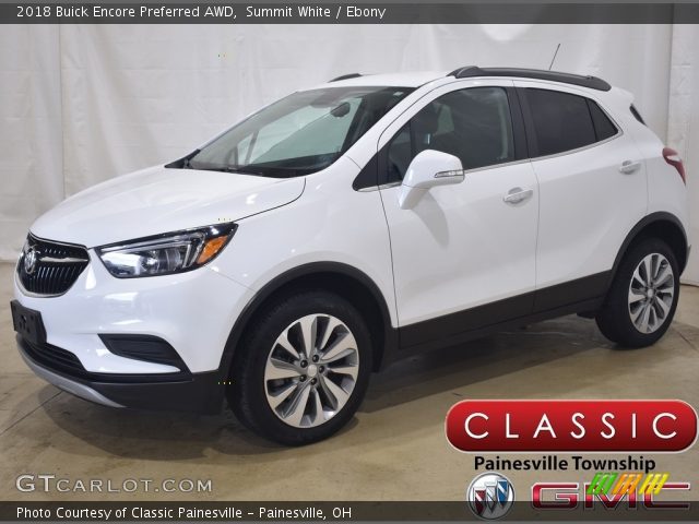 2018 Buick Encore Preferred AWD in Summit White