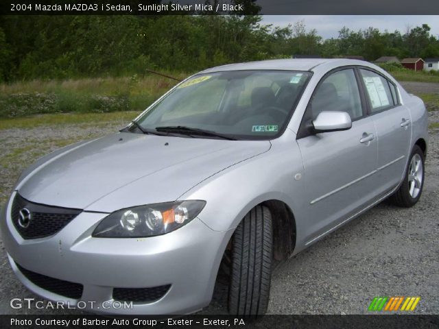 2004 Mazda MAZDA3 i Sedan in Sunlight Silver Mica