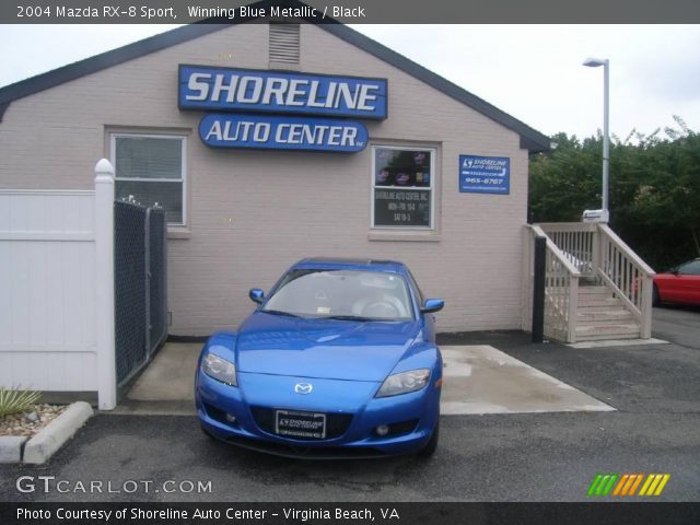 2004 Mazda RX-8 Sport in Winning Blue Metallic