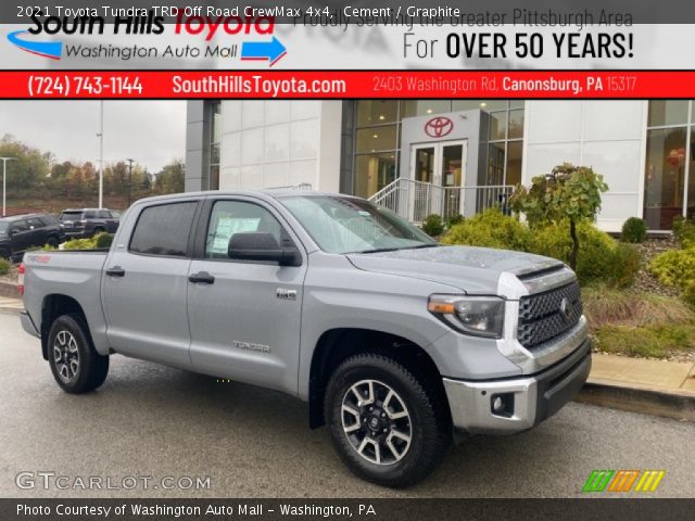 2021 Toyota Tundra TRD Off Road CrewMax 4x4 in Cement