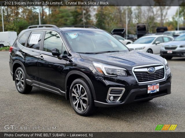 2021 Subaru Forester 2.5i Limited in Crystal Black Silica