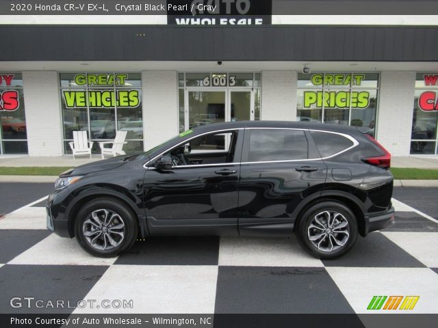 2020 Honda CR-V EX-L in Crystal Black Pearl