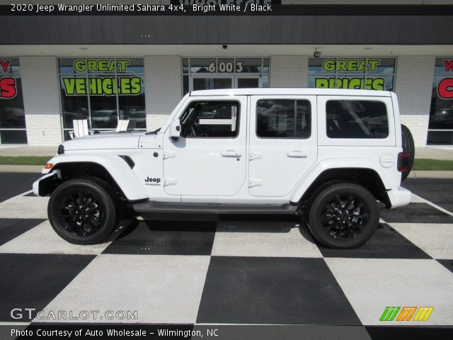 2020 Jeep Wrangler Unlimited Sahara 4x4 in Bright White