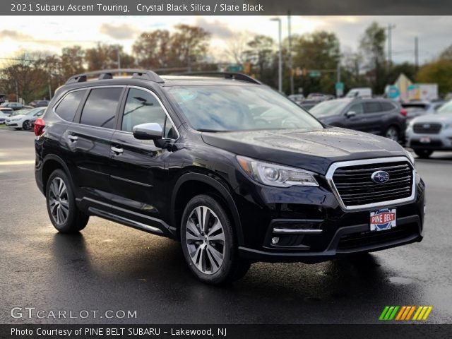 2021 Subaru Ascent Touring in Crystal Black Silica