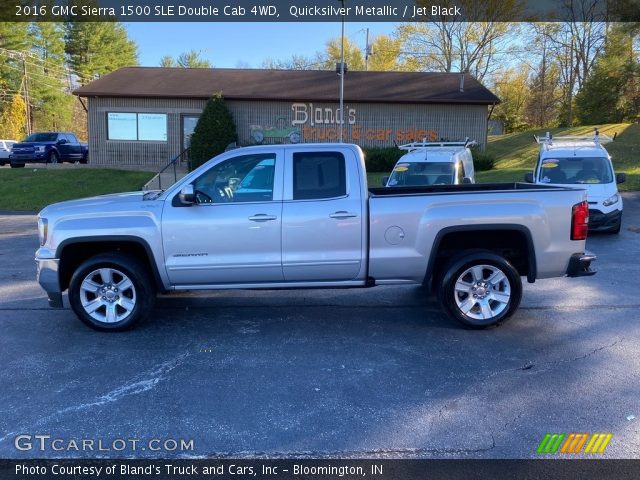 2016 GMC Sierra 1500 SLE Double Cab 4WD in Quicksilver Metallic