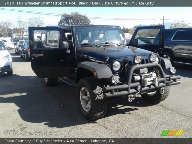 2010 Jeep Wrangler Unlimited Sport 4x4 in Black