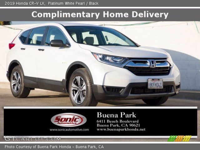 2019 Honda CR-V LX in Platinum White Pearl