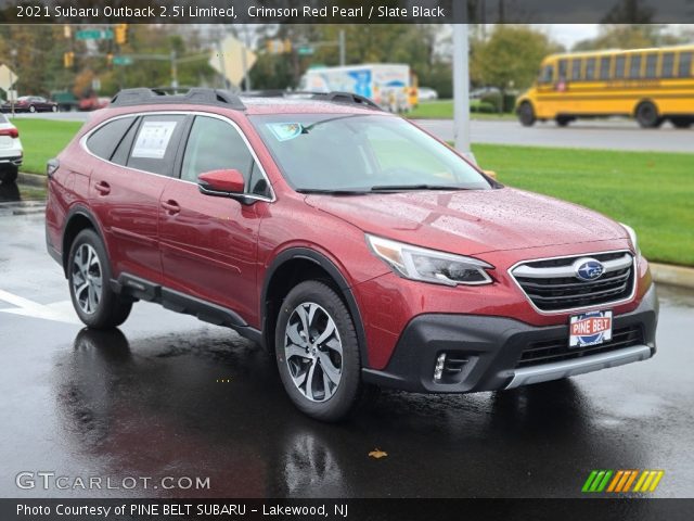 2021 Subaru Outback 2.5i Limited in Crimson Red Pearl