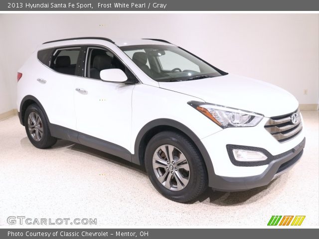 2013 Hyundai Santa Fe Sport in Frost White Pearl