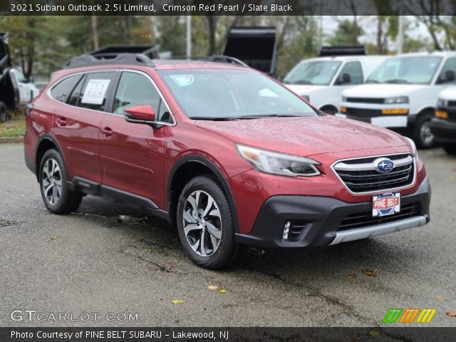 2021 Subaru Outback 2.5i Limited in Crimson Red Pearl