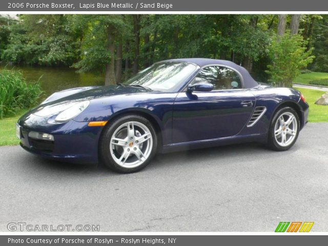 2006 Porsche Boxster  in Lapis Blue Metallic