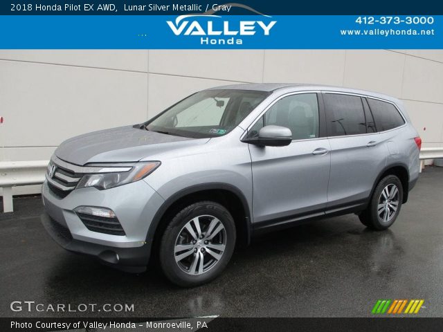 2018 Honda Pilot EX AWD in Lunar Silver Metallic