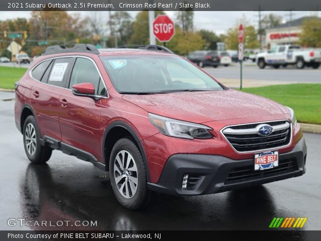 2021 Subaru Outback 2.5i Premium in Crimson Red Pearl
