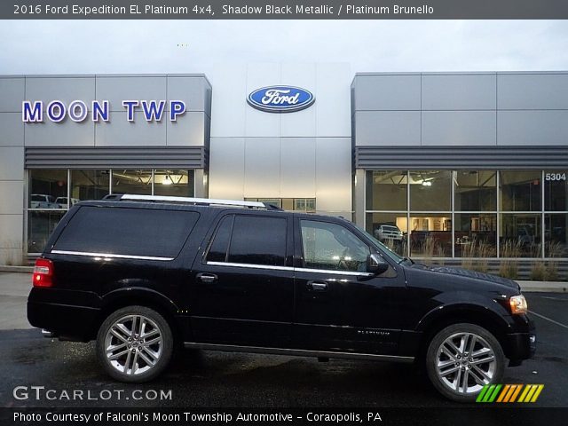 2016 Ford Expedition EL Platinum 4x4 in Shadow Black Metallic