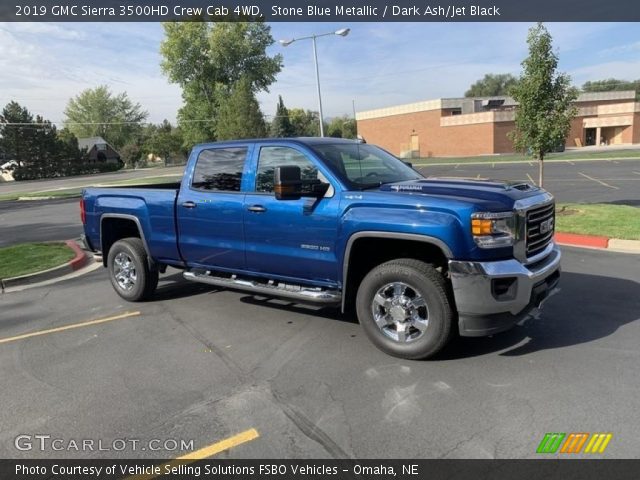 2019 GMC Sierra 3500HD Crew Cab 4WD in Stone Blue Metallic