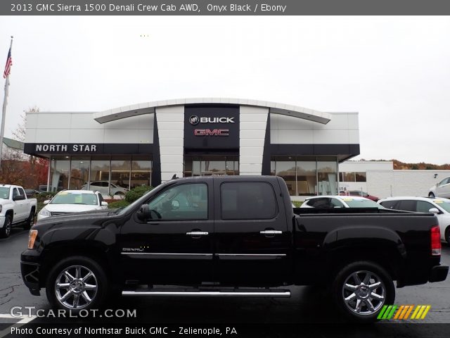 2013 GMC Sierra 1500 Denali Crew Cab AWD in Onyx Black