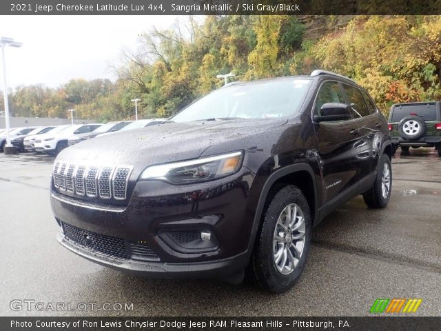 2021 Jeep Cherokee Latitude Lux 4x4 in Sangria Metallic