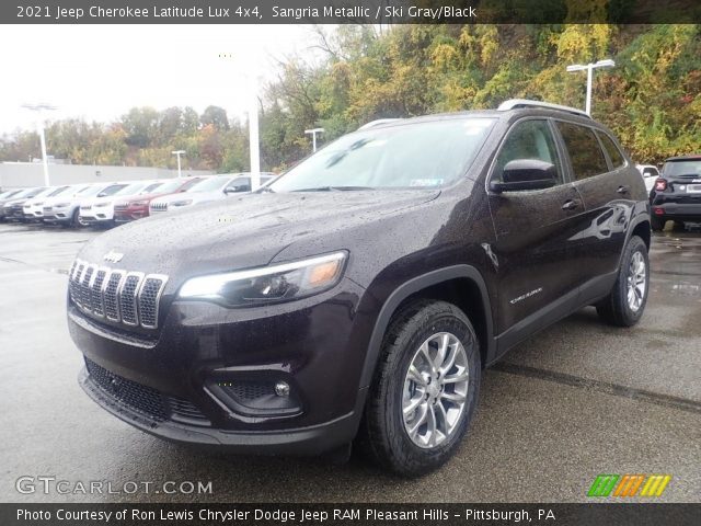 2021 Jeep Cherokee Latitude Lux 4x4 in Sangria Metallic
