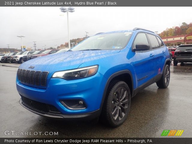2021 Jeep Cherokee Latitude Lux 4x4 in Hydro Blue Pearl