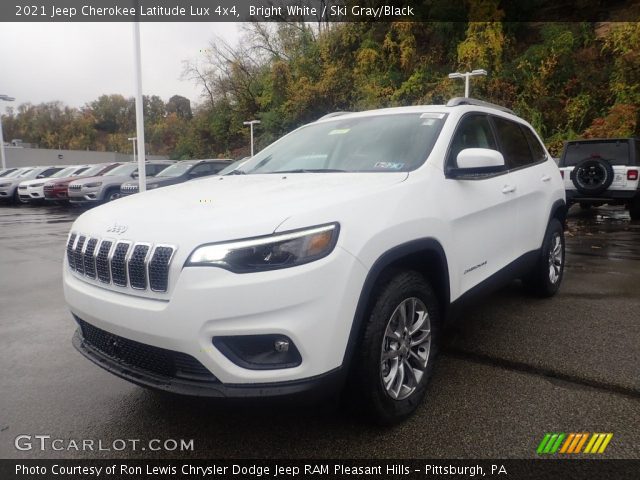 2021 Jeep Cherokee Latitude Lux 4x4 in Bright White