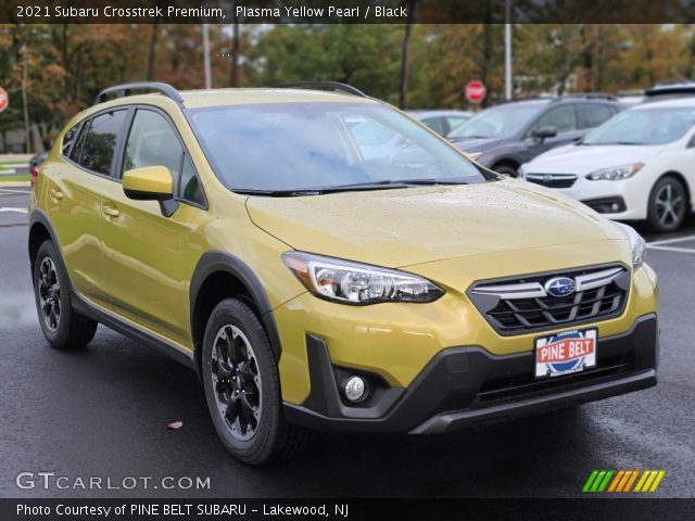 2021 Subaru Crosstrek Premium in Plasma Yellow Pearl